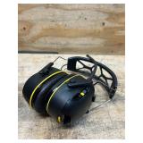 3M WorkTunes Connect + AM/FM Hearing Protector, 26dB NRR, Black, Model# 90572-DC