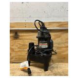 Ironton Cast Iron Sewage Pump, 4600 GPH, 1/2 HP, 2in. Port