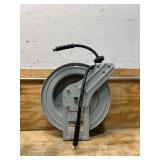 Klutch Auto-Rewind Air Hose Reel with 3/8in. x 50ft. Rubber Hose, 300 PSI