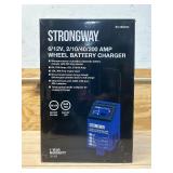 Strongway Large Current Wheel Charger, 200A Engine Boost, 120 Volts Max., 40 Amps Msrp $189.99