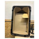 Strongway Heavy-Duty Poly Dump Cart, 1200-Lb. Capacity, 44in.L x 26in.W x 26-1/4in.H Msrp $229.99