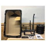 Strongway Heavy-Duty Poly Dump Cart, 1200-Lb. Capacity, 44in.L x 26in.W x 26-1/4in.H Msrp $229.99