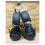 Klutch Hearing Protection Earmuffs with 25dB NRR, Wireless Connectivity and AM/FM Msrp $99.98