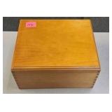 wooden keepsake box