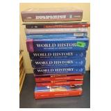 miscellaneous textbooks and history textbooks with teachers Edition