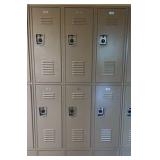 six lockers