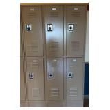 six lockers