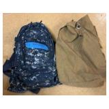 two backpacks