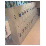 lot of lockers