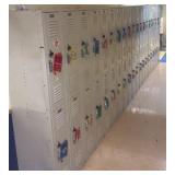 lot of lockers