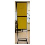 double easel stand sign holder