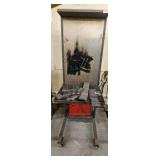 AC/DC arc welder with stand