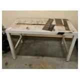 metal work table 47.5x24x29