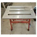 steel top Welding Table