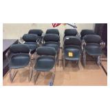 Green chairs