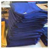 Blue tablecloth