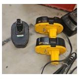 DeWalt batteries and chargers