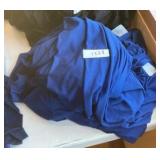 Blue table covers