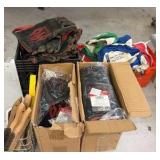 welding, gloves, and supplies