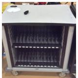 Gray Chromebook charging station