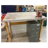 table with vice