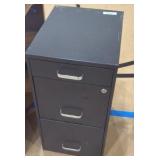 Gray file cabinet
