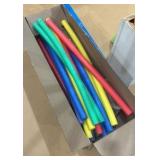 box of pool noodles