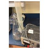 beaker flask, and a electrophoresis