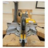 DeWalt DW718 12-inch compound miter saw featuring a 15-amp, 120V motor.