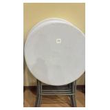small round tables