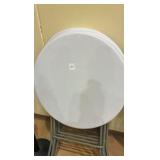 small round tables