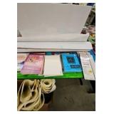 assortment of art materials