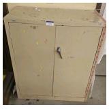metal storage cabinet