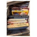 crate of books