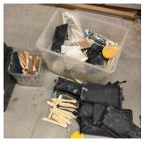art tools, and black boxes