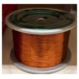 vintage spool of magnet wire