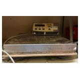 vintage industrial platform scale from the 70s