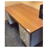 Desk with drawers