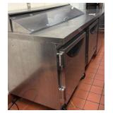 refrigerated serving bar, not currently working unknown