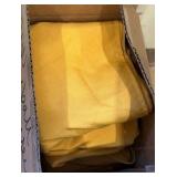 yellow tablecloths