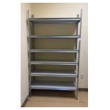 shelving rack six shelves