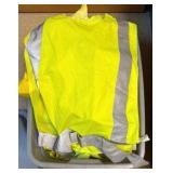 tote of safety vests