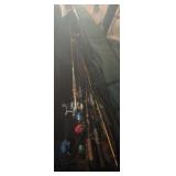 fishing poles