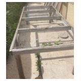 Rolling Wire Mesh Greenhouse Drying Racks (2)
