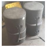Lot of 4 Ludwig Marching Bass Drums