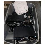 Tote of tuners cords microphone