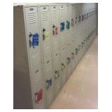 lot of lockers