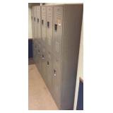 lot of lockers