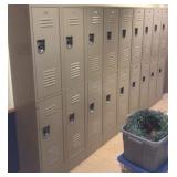 lot of lockers