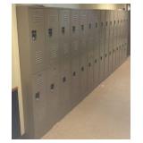 lot of lockers